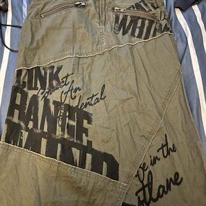 Olive Maxi Skirt From Ghost Of Harlem